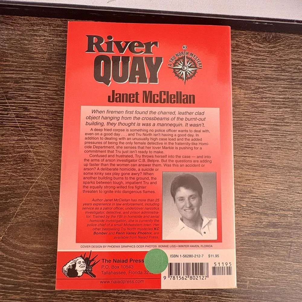 Vintage River‎ Quay Janet McClellan Tru North Mystery Crime Novel Paperback Book